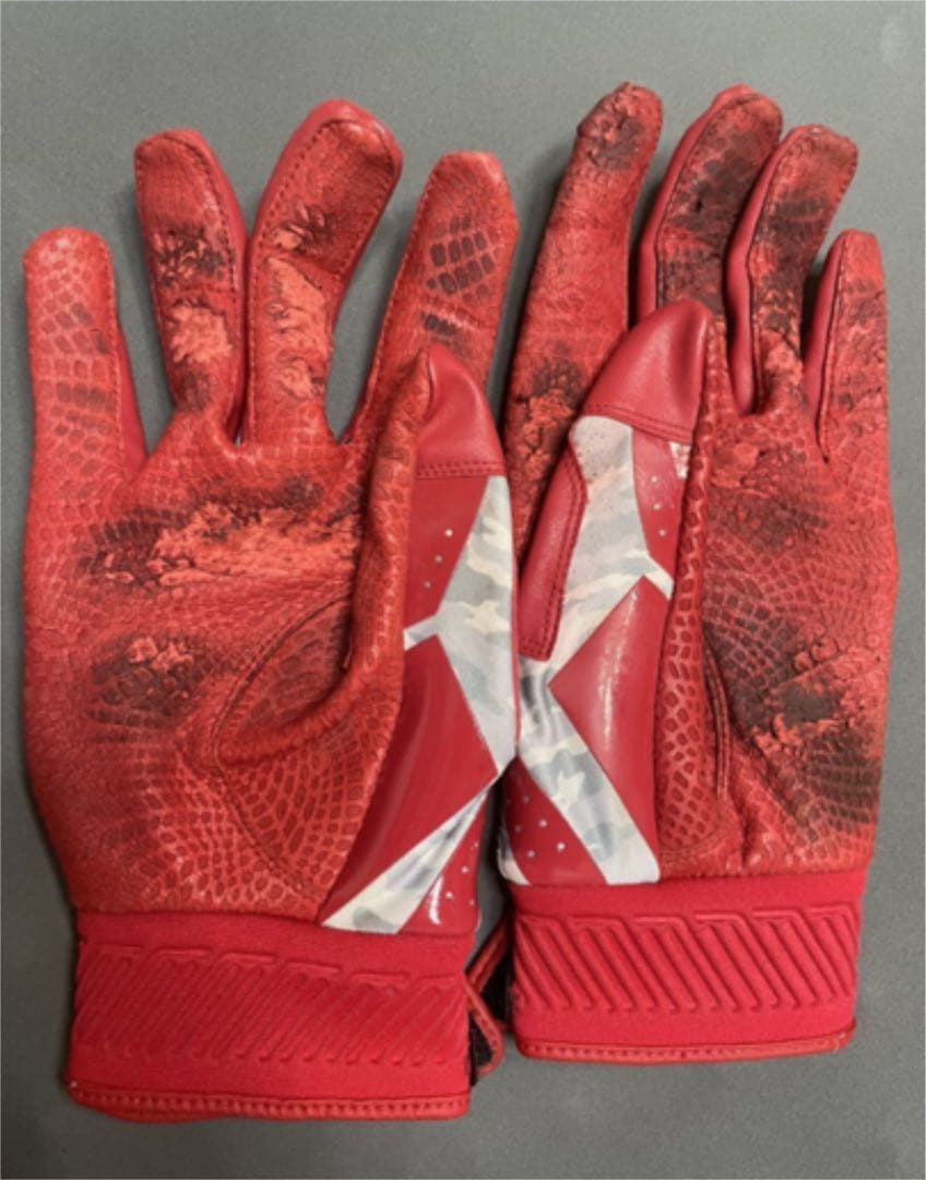 超希少‼️巨人 岡本和真選手 38番最終年 実使用‼️バッティング