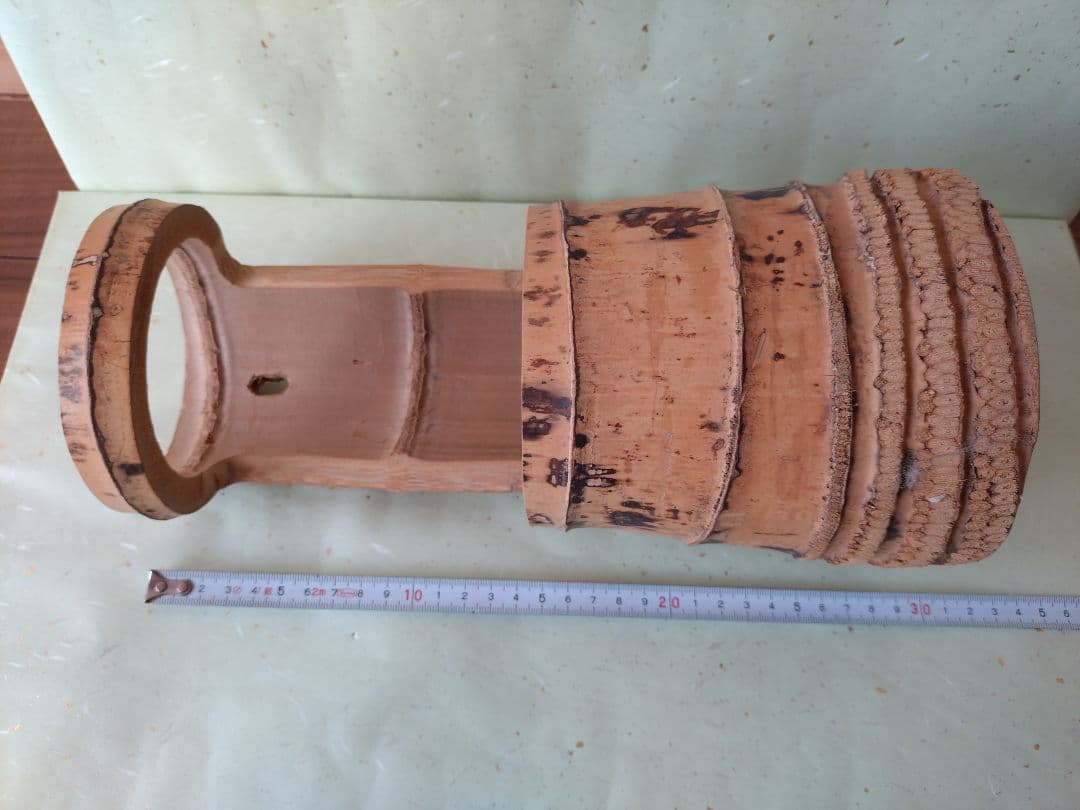 1 竹 一重切 花器 花入 華道 茶道 竹製 - メルカリ