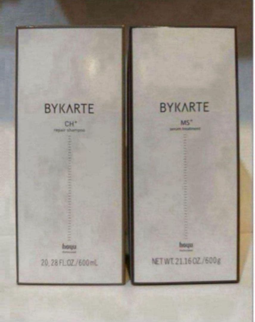 バイカルテCH MS 600 バイカルテ BK シャンプー CH 600mL / ヘアトリートメント MS 600g