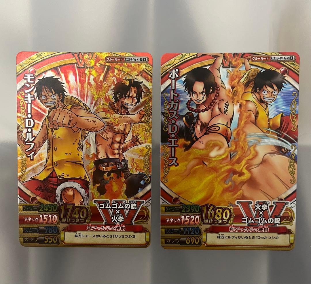 ワンピーベリーマッチ】GRルフィ エース - メルカリ