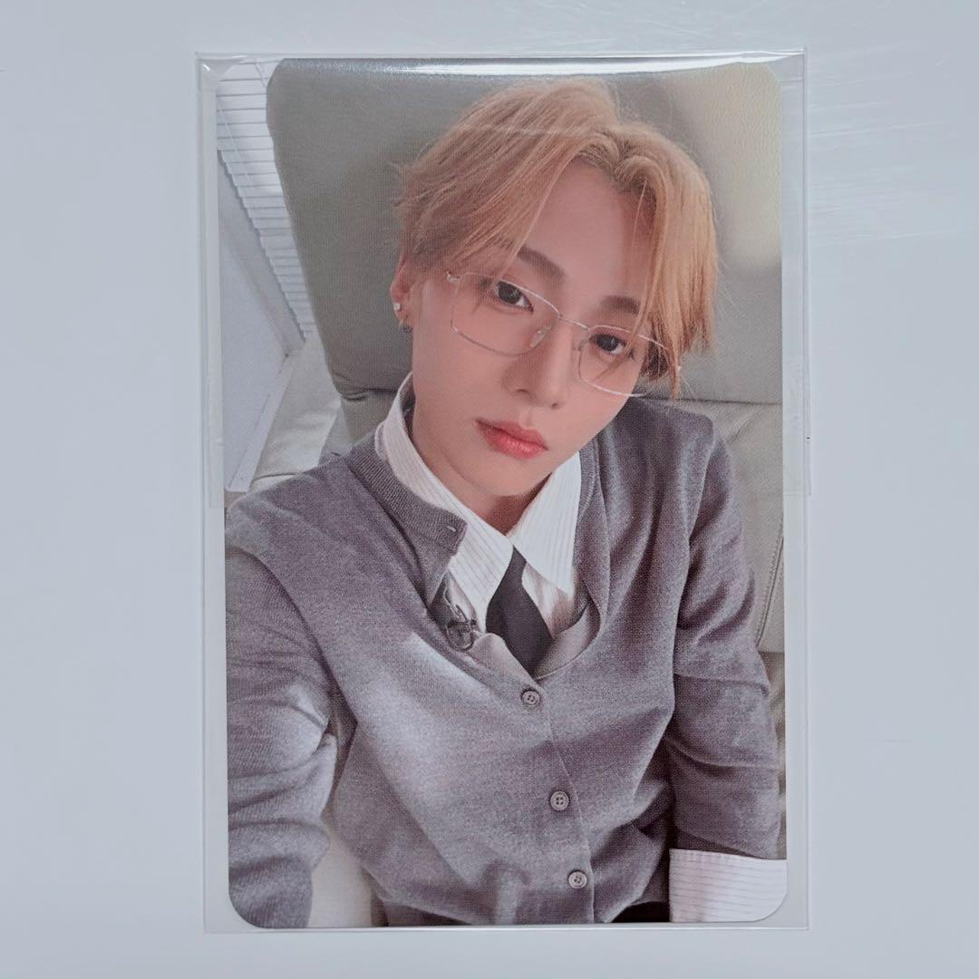 ALD1-EUPHORIAサンウォン】オリーブヤング特典トレカ／ラキドロ-眼鏡