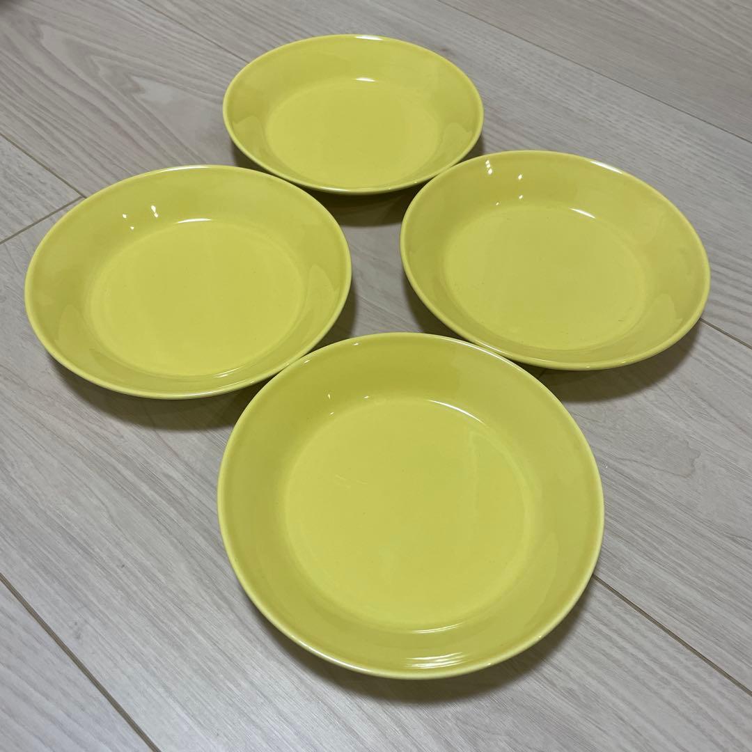 アラビア ティーマ イエロー 14cm プレート4枚セット - メルカリ