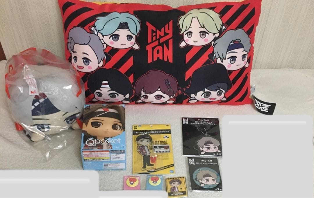 bts V テテ キムテヒョン タイニータン アクスタ ぬいぐるみ