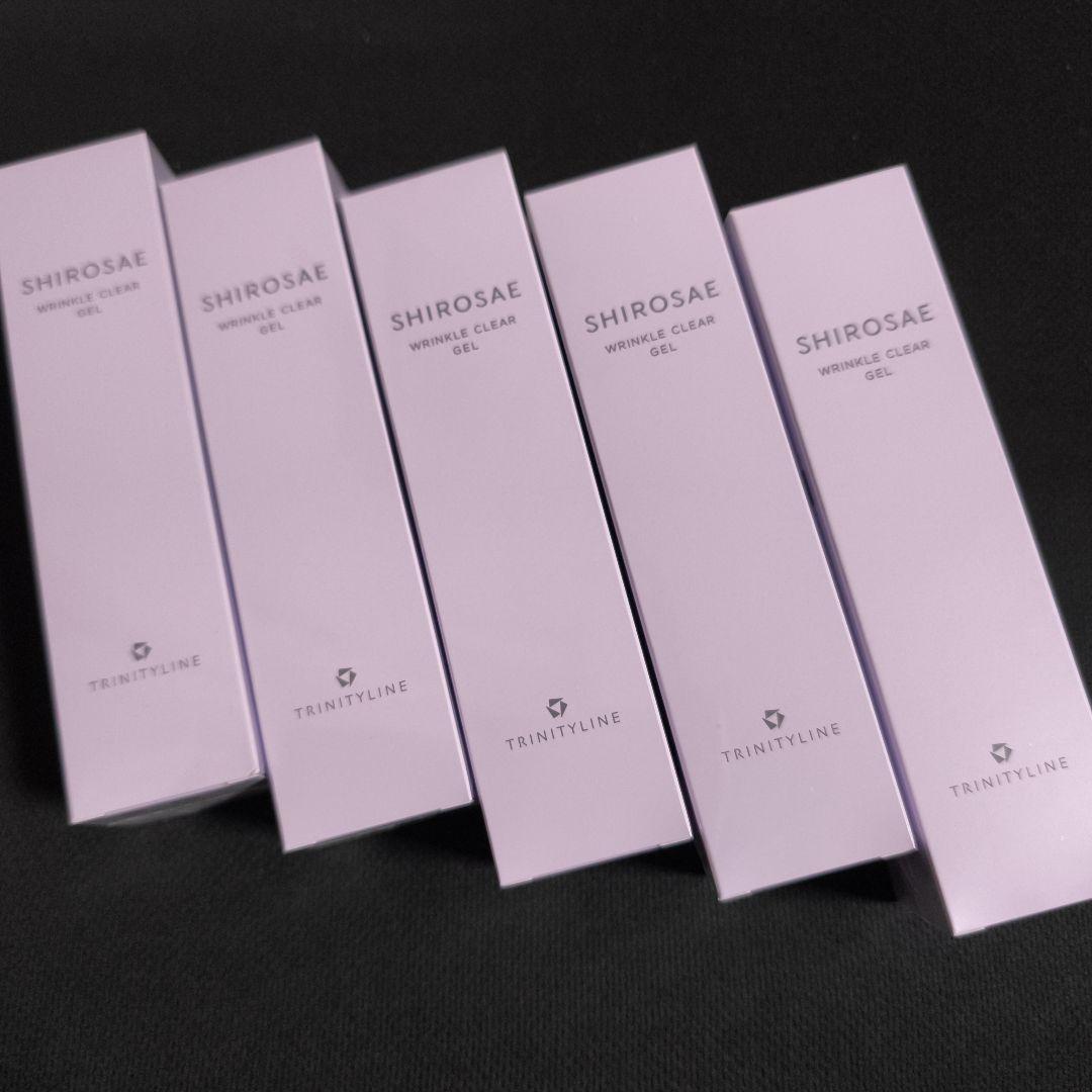 TRINITYLINE SHIROSAE リンクルクリアジェル50g×5本セット - メルカリ