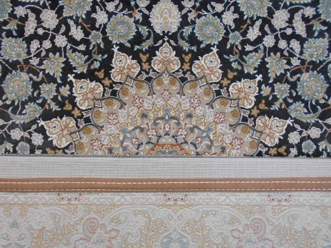 立体柄、144万ノット！本場イラン産 絨毯！100×150cm-200411 - メルカリ