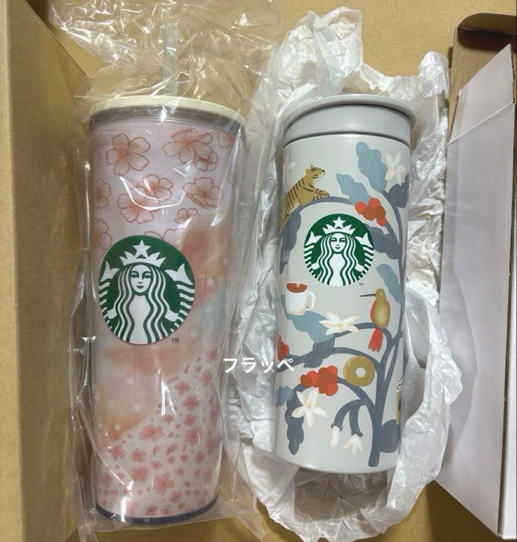 スターバックス タンブラー ステンレスボトル セット 2026福袋 SAKURA