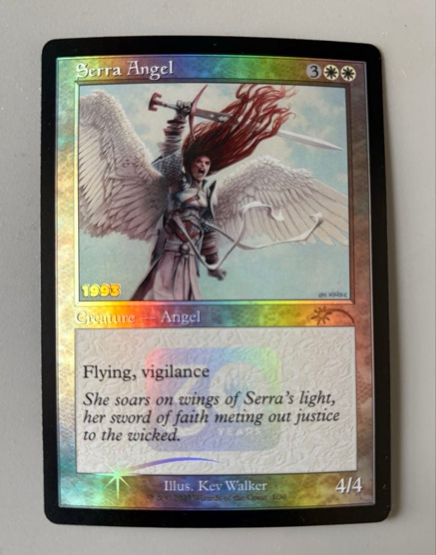 MTG セラの天使 Serra Angel 30th プロモ 旧枠 - メルカリ