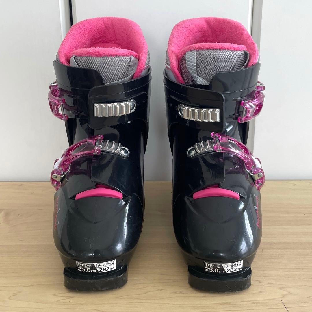 BIGHORN ビッグホーン スキーブーツ 25cm ブラック ピンク - メルカリ