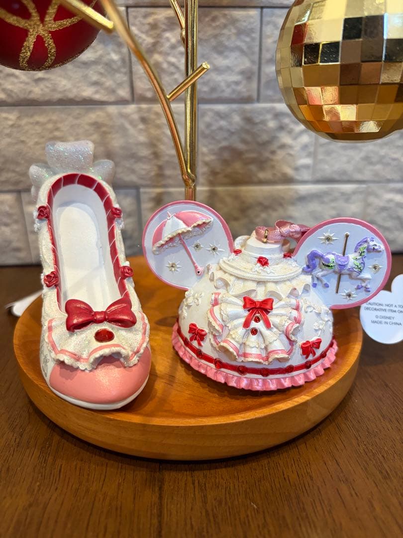 メリーポピンズ クリスマス オーナメント メリーポピンズ 55周年記念 ポピンズ & バート 楽しい休日 ガラス