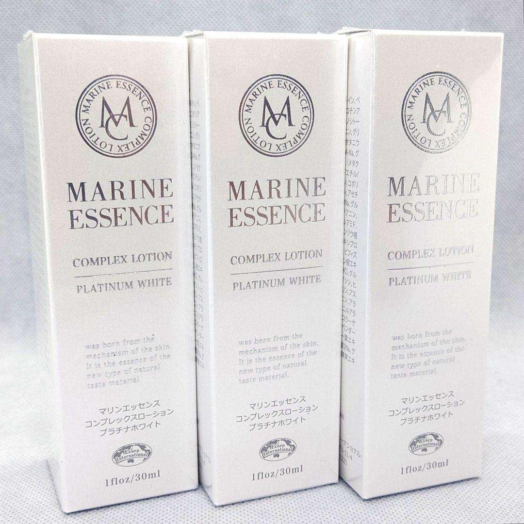新品 マリンエッセンス ローション 3本 エコロインターナショナル 年齢