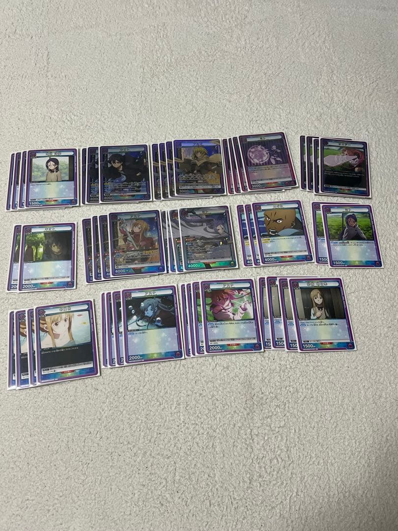 ユニオンアリーナ ユニアリ ソードアートオンライン sao デッキ