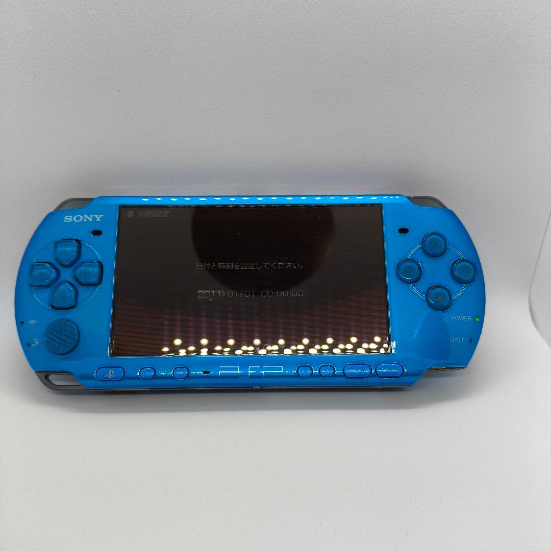 美品】PSP PSP3000 バイブラント ブルー - メルカリ