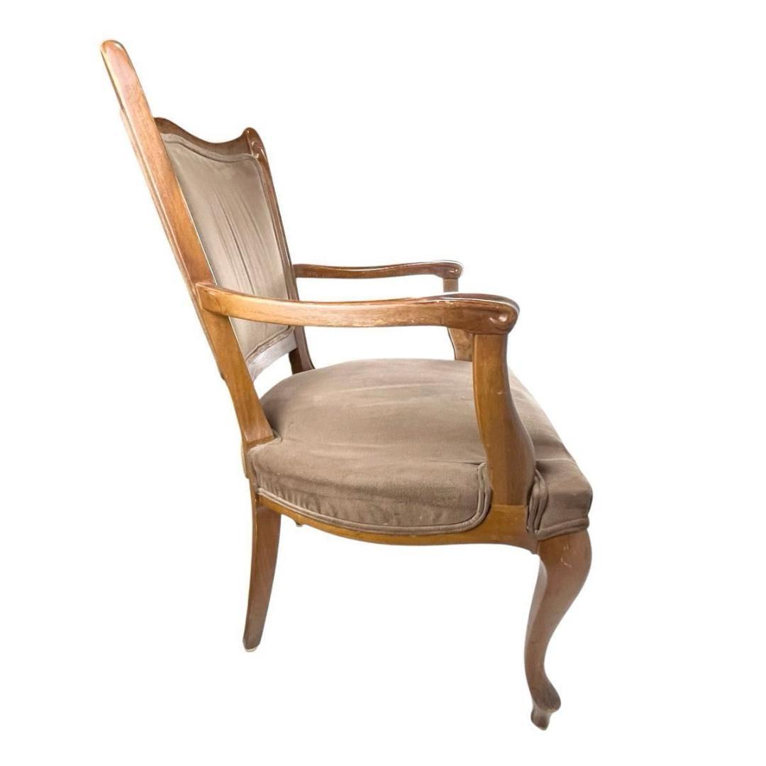 maruni/マルニ】木製 アームチェア 猫脚 アンティーク オールドマルニ