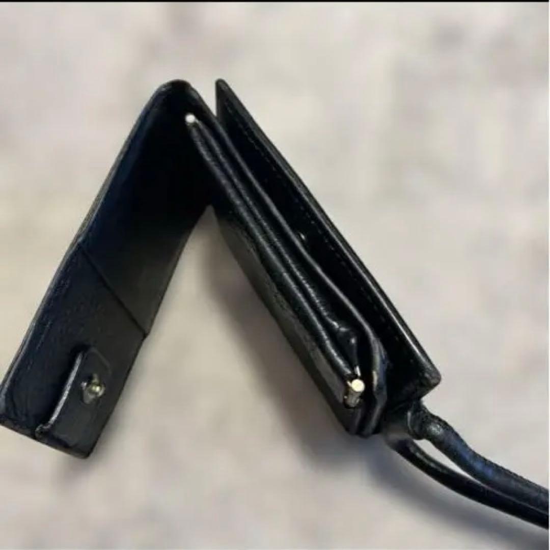 objcts.io土屋鞄 レザーストラップウォレット シボ革 ブラック - メルカリ