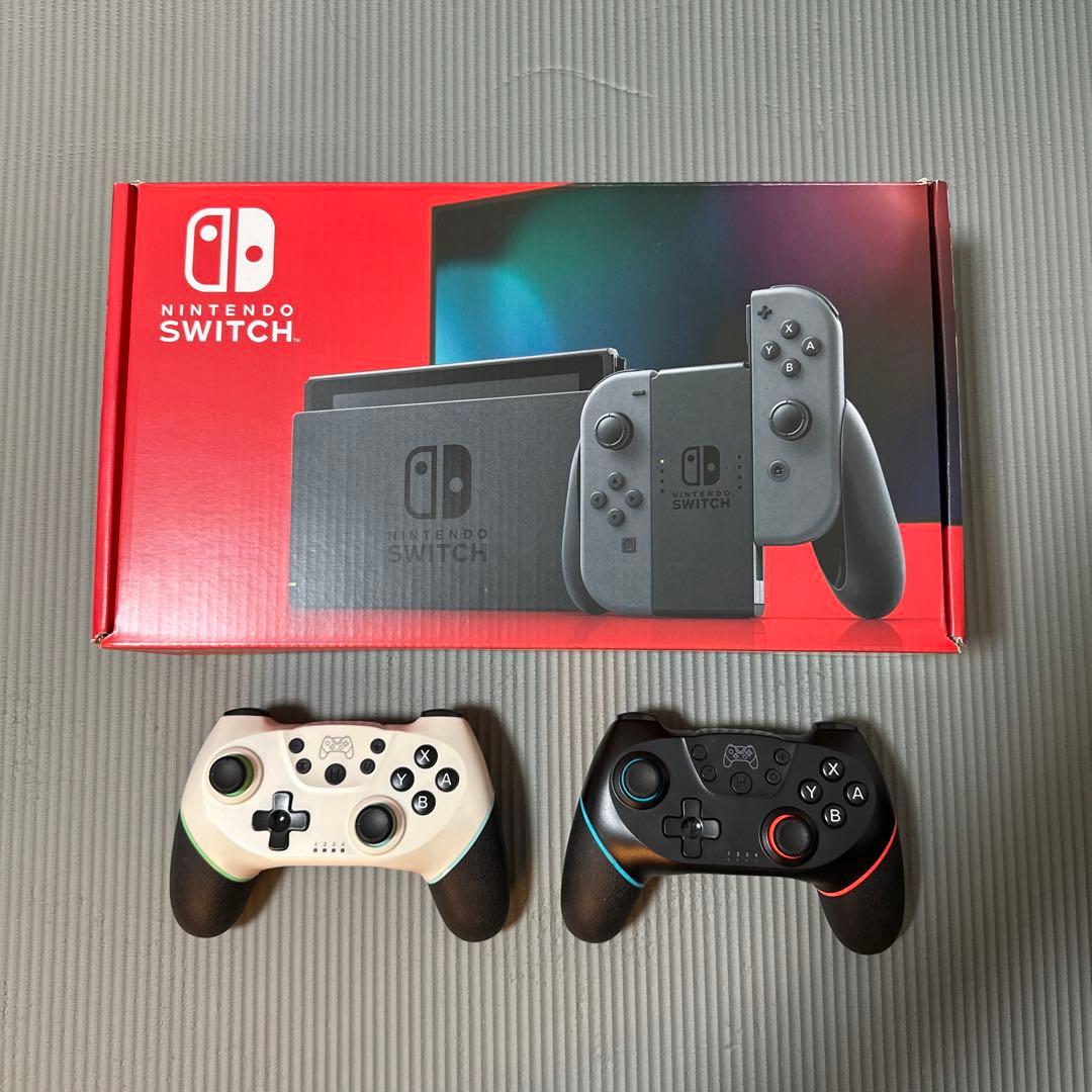 Nintendo Switch本体 グレー 【HAC-001】 Amazon.com: Nintendo Switch with Gray Joy‑Con - HAC-001(-01
