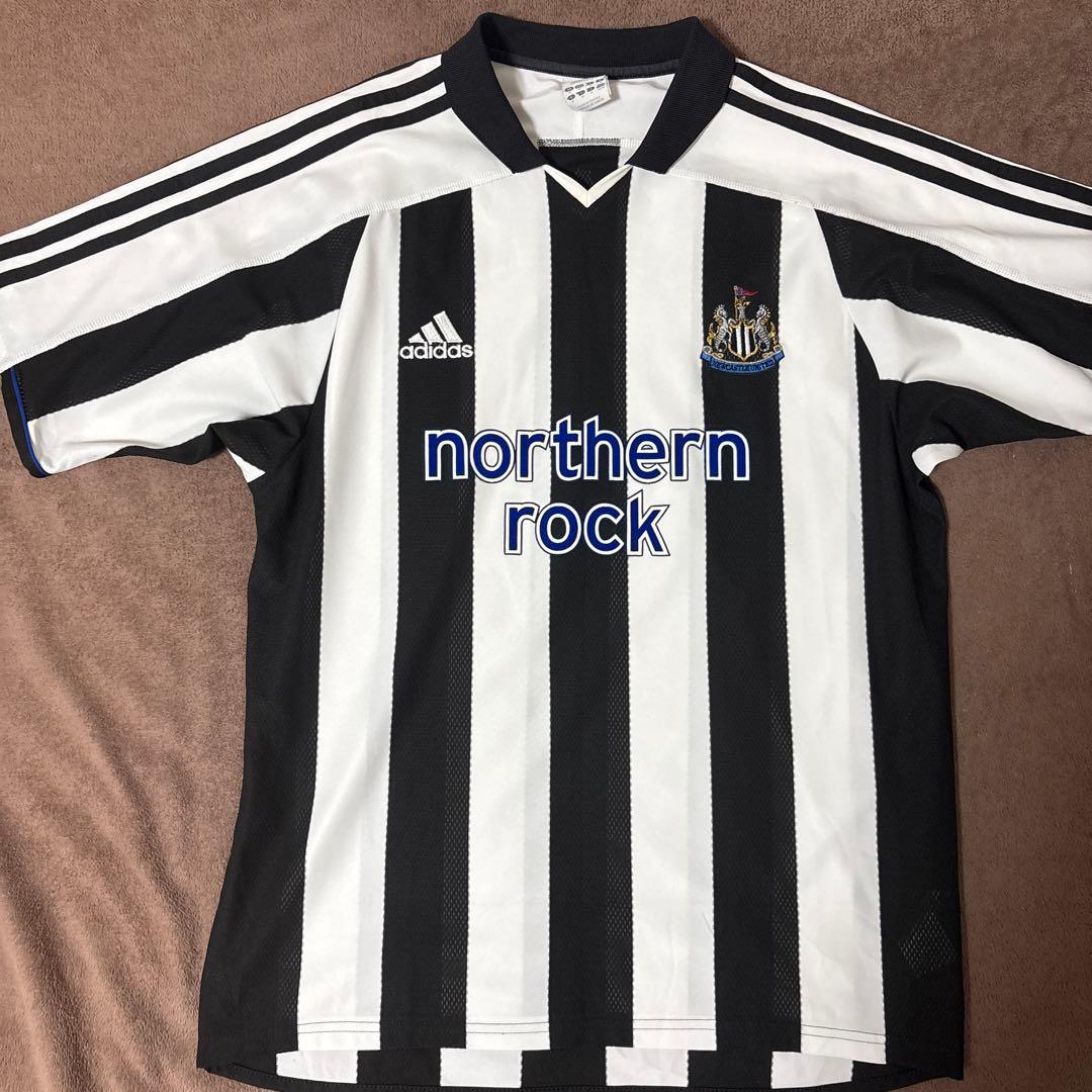 newcastle 04/05 SHEARER背番号9ホームサッカーユニフォーム - メルカリ