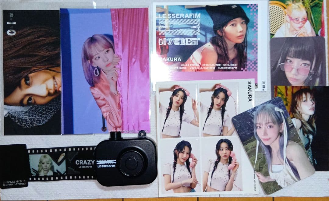 LESSERAFIM 宮脇咲良 SAKURA サクラ グッズ まとめ売り - メルカリ