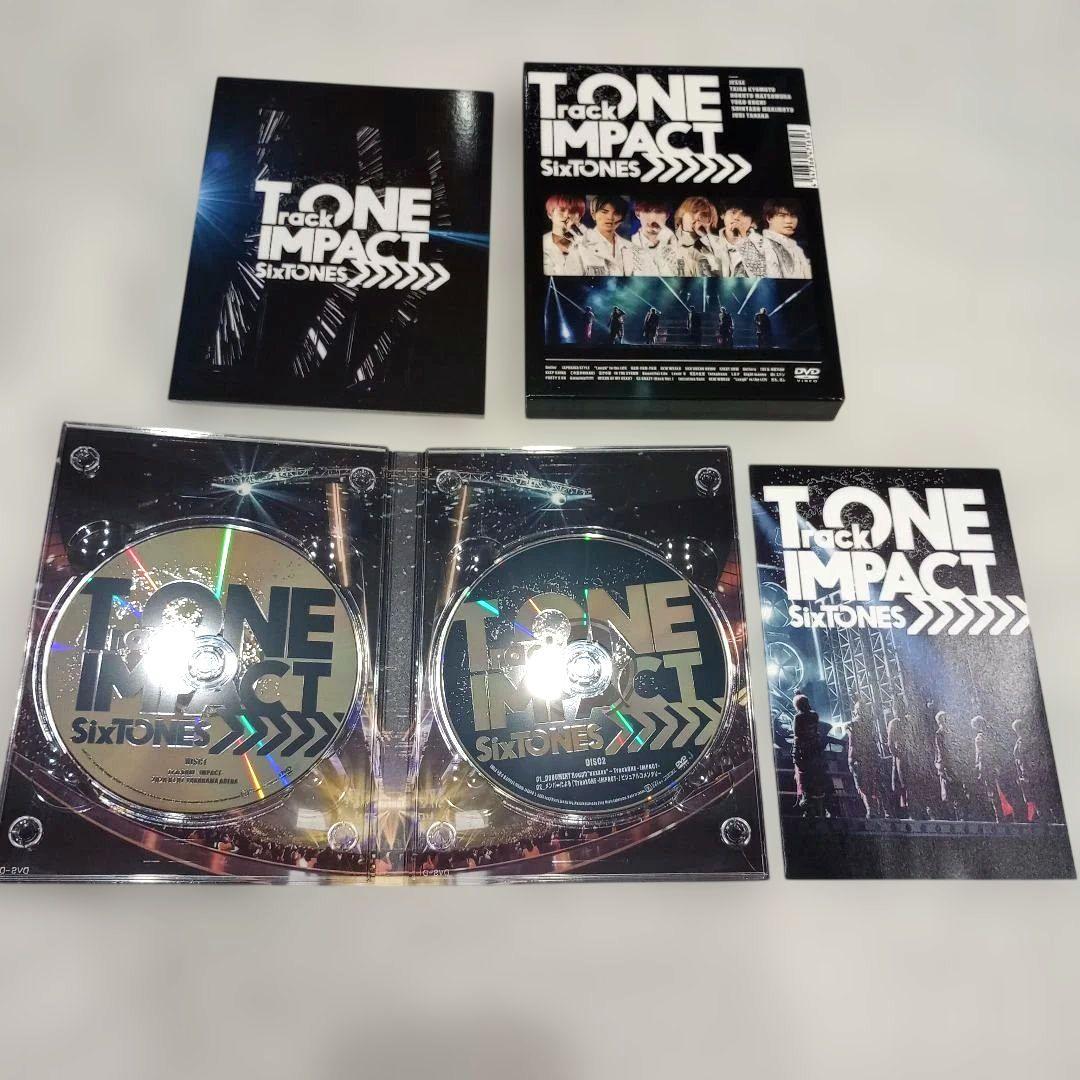 SixTONES TrackONE IMPACT トーンインパクトDVD 初回盤 - メルカリ