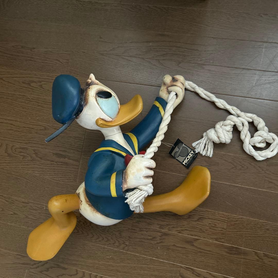 ドナルドダック 置物 オブジェ レア - メルカリ