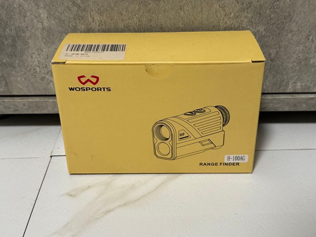 WOSPORTS H-100AG ゴルフ用距離計 ケース付き - メルカリ