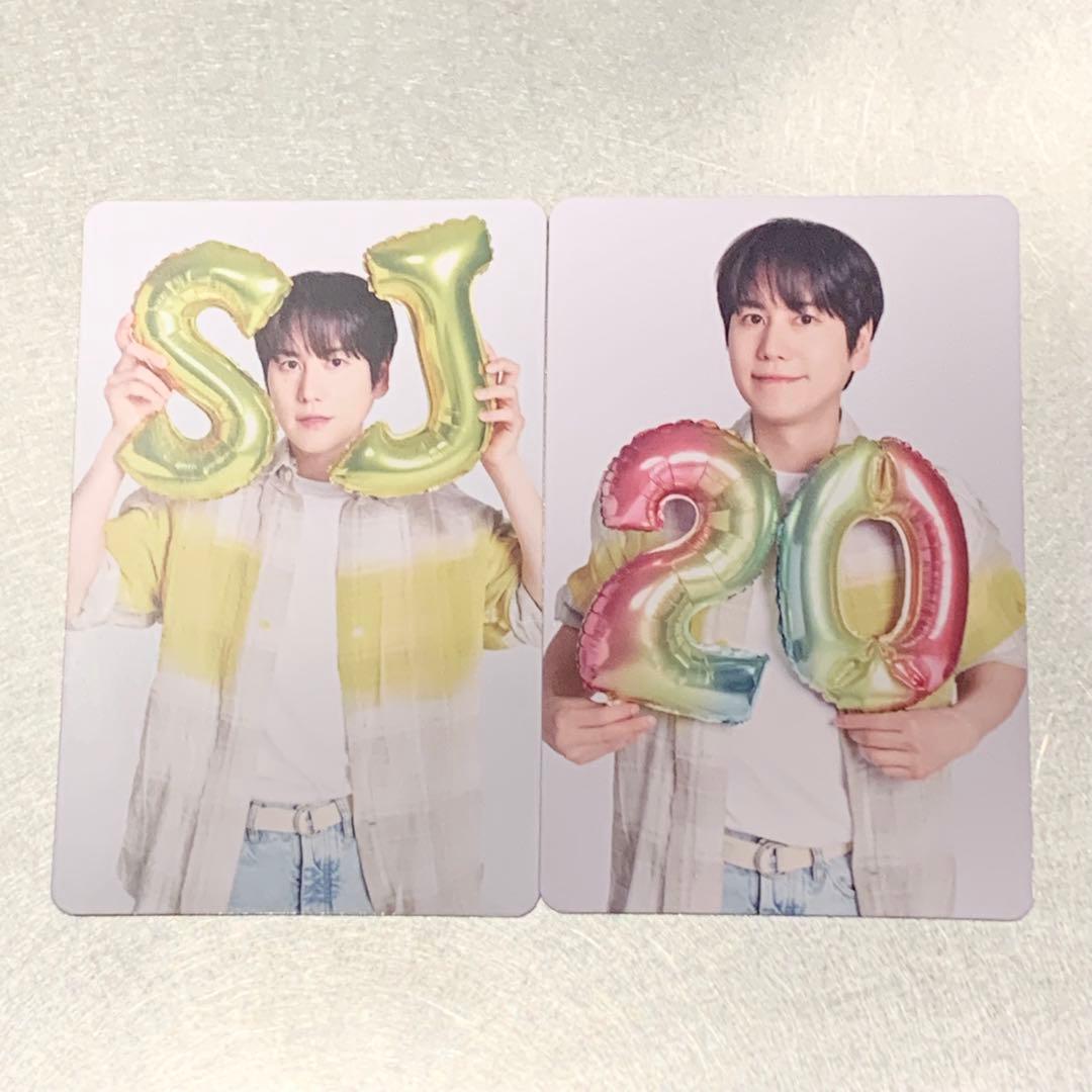 SUPER JUNIOR SJ market ランダム トレカ 2種 キュヒョン - メルカリ