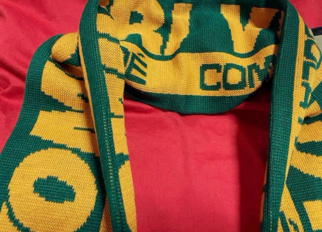 未使用】90s ヴェルディ川崎Jリーグフリンジ美品マフラー未開封Ꭲ