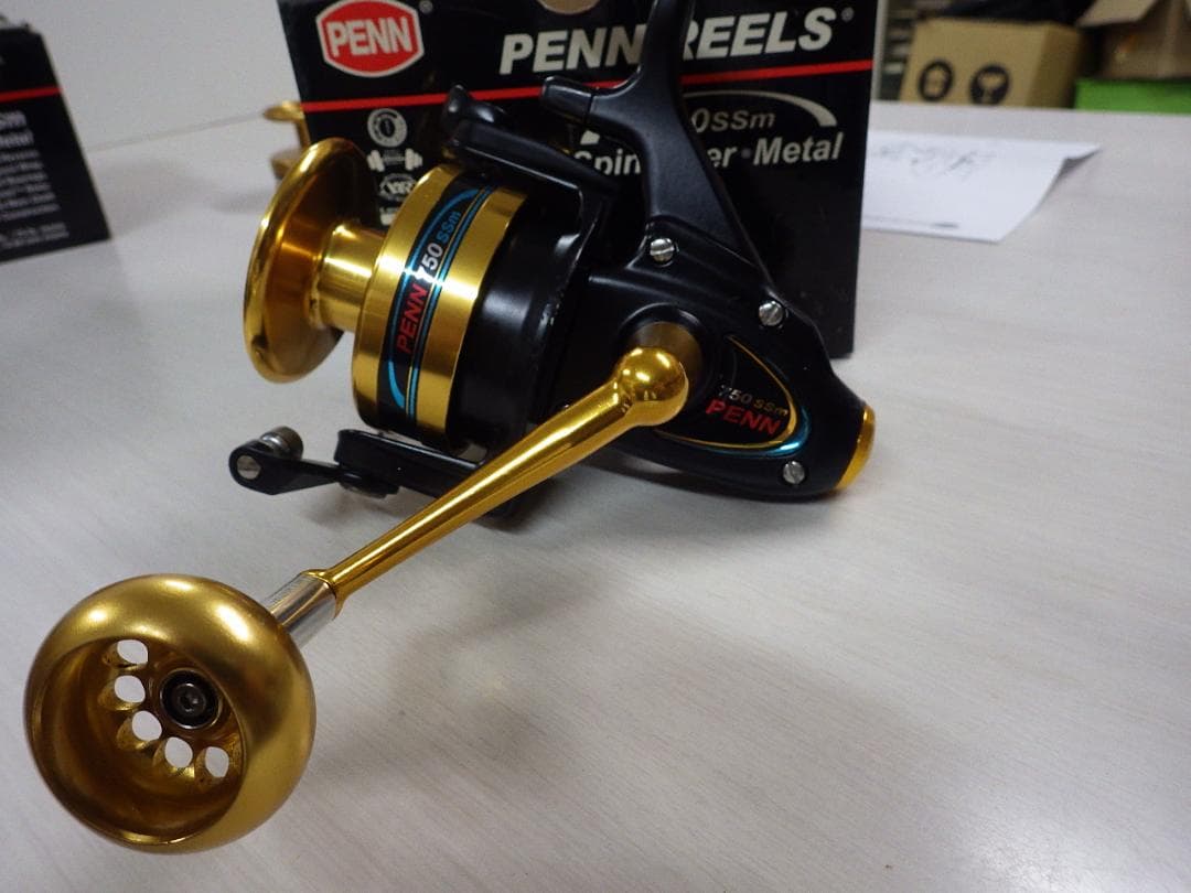 PENN(ペン) スピンフィッシャー 750SSm 新品 新品スプール2個付き