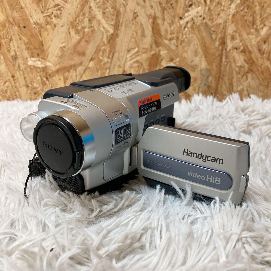 SONY ソニー　CCD-TRV106 8mm ビデオカメラ Amazon | SONY ソニー CCD-TRV60 ハイエイトビデオカメラ（VideoHi8