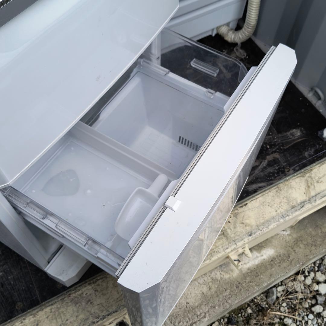 119運搬取付無料！パールホワイト純正三菱スリムLowボディ冷蔵庫！完動超美