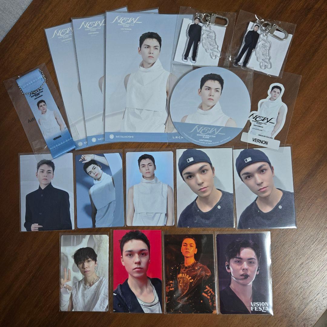 SEVENTEEN NEW_ オリジナルグッズ トレカ バーノン - メルカリ