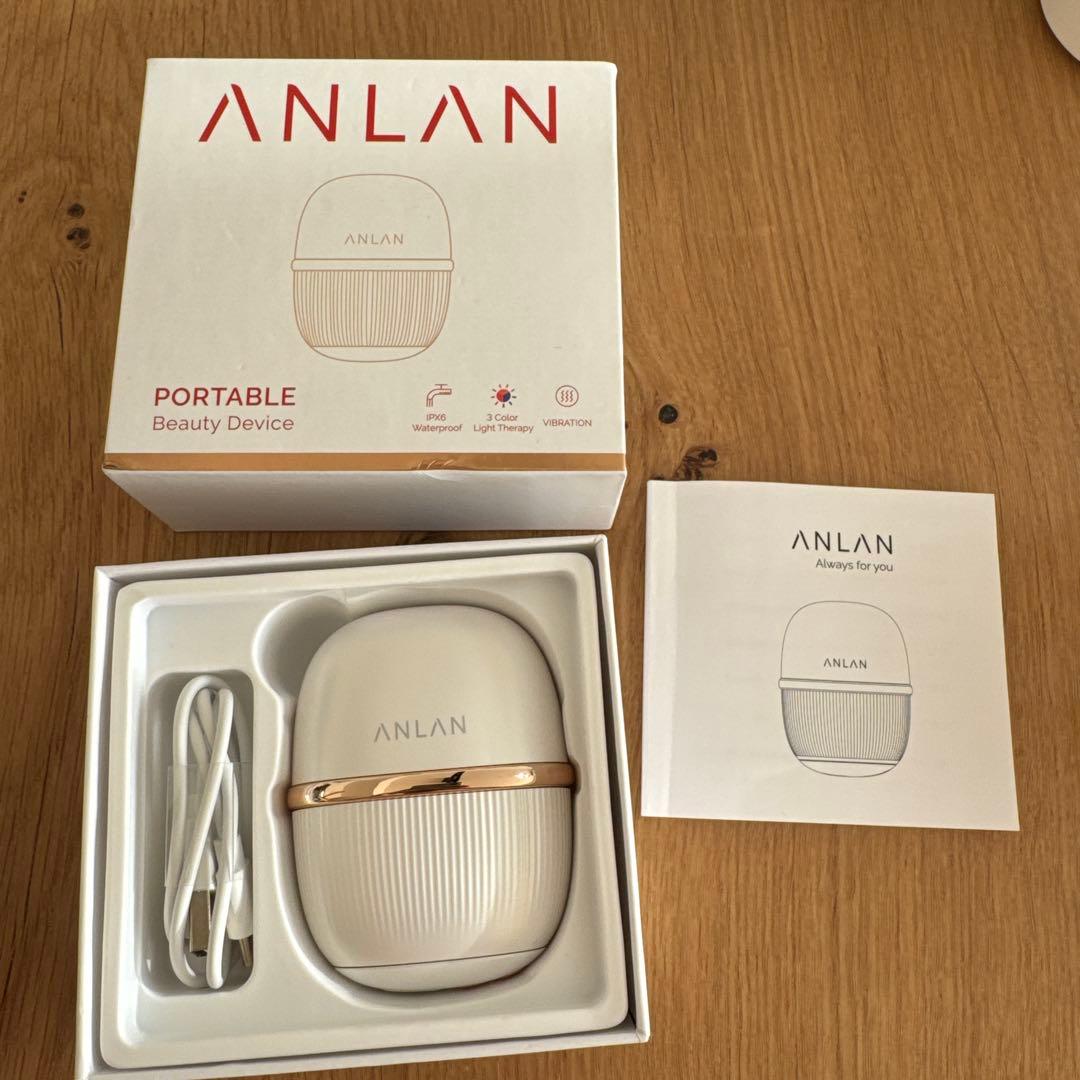 ANLAN ミニRF美顔器 ポケット美容 rf ems 美顔器 1台9役 - メルカリ
