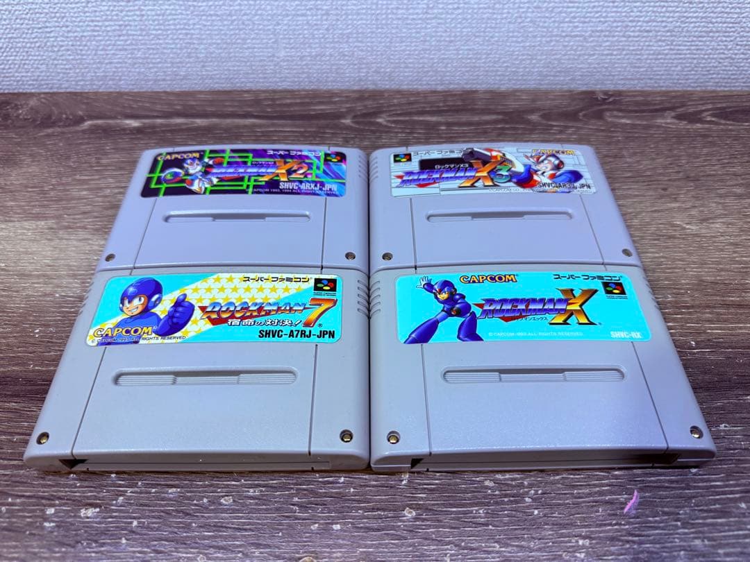 ロックマン7 X X2 X3 スーパーファミコンソフト - メルカリ