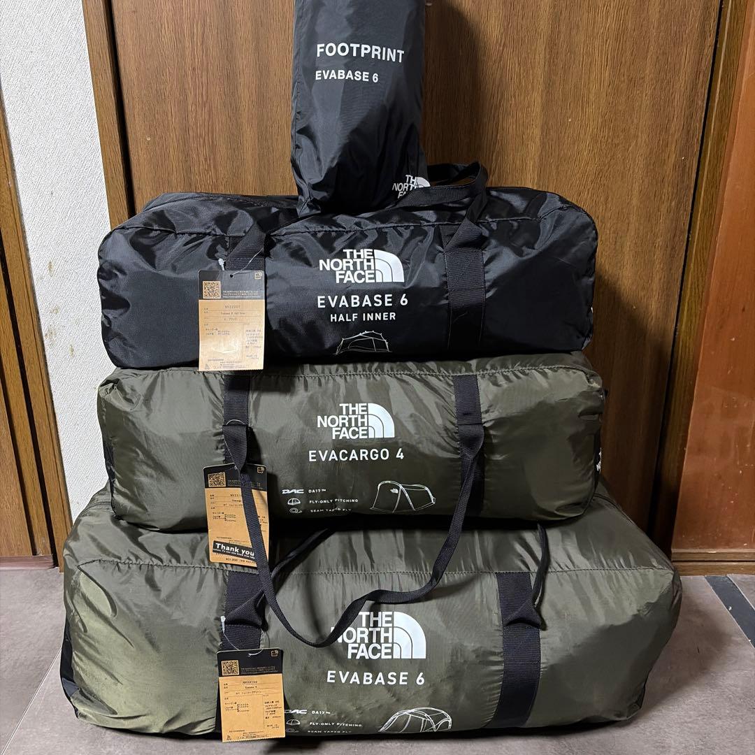 ノースフェイス　エバベース6 エバカーゴ4 ハーフインナー　フットプリント ザ・ノース・フェイス エバベース6 ハーフインナー | ライトアップ
