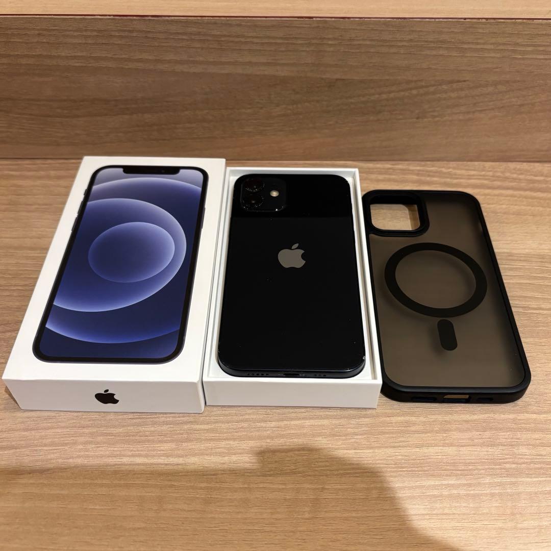 Apple iPhone12 本体 ブラック 64GB - メルカリ