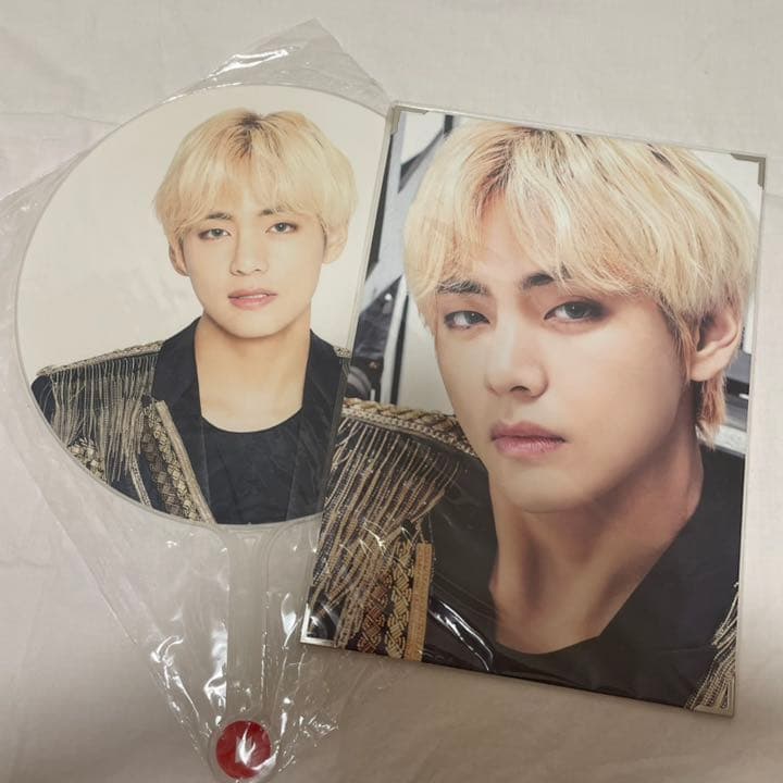 BTS V テテ テヒョン SYS うちわ プレフォト - メルカリ