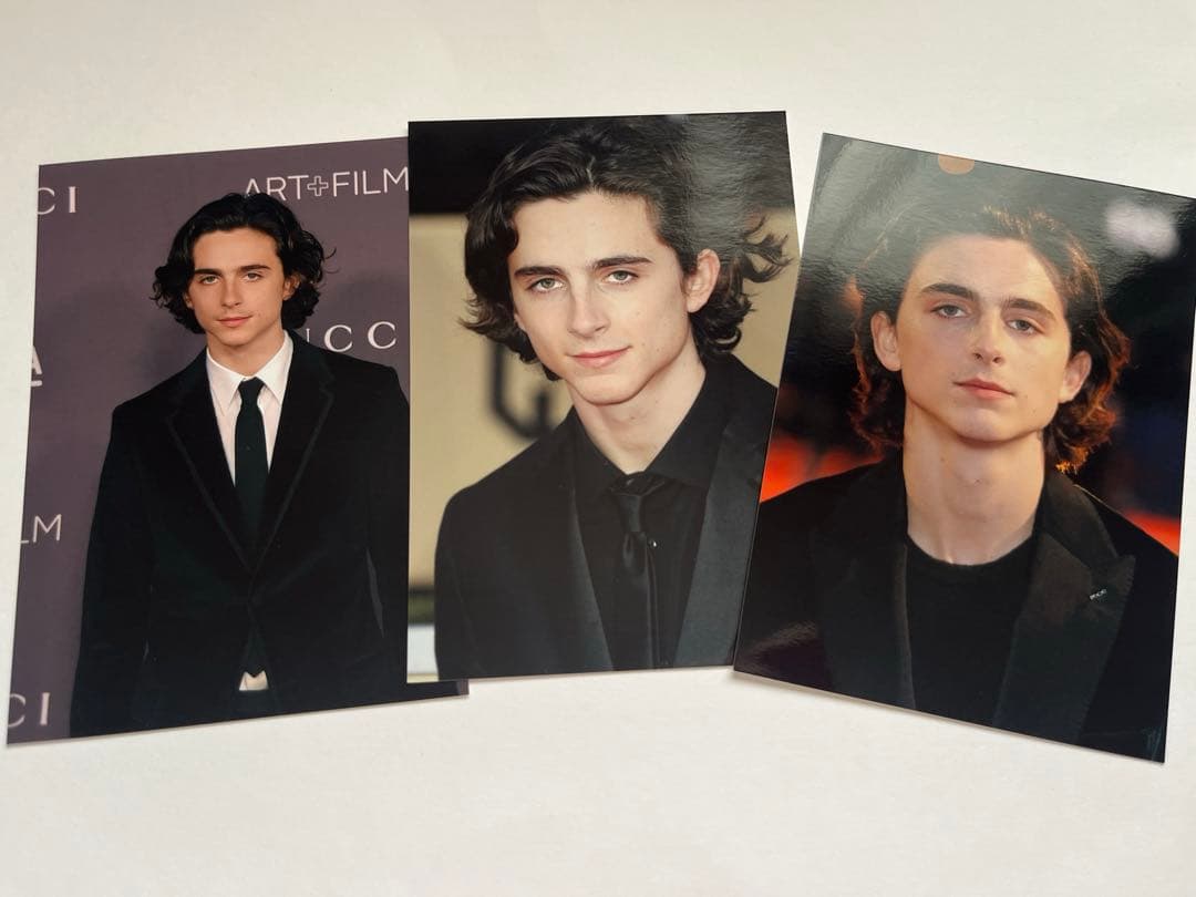 ティモシーシャラメ 生写真セット SCREEN - メルカリ