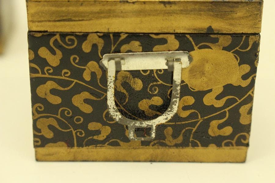 雛道具 ミニチュア 蒔絵 箪笥 長持 木製 時代物(A980) - メルカリ