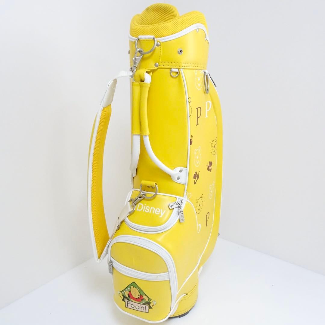 Disney ディズニー くまのプーさん キャディバッグ 8.5型 ゴルフバッグ