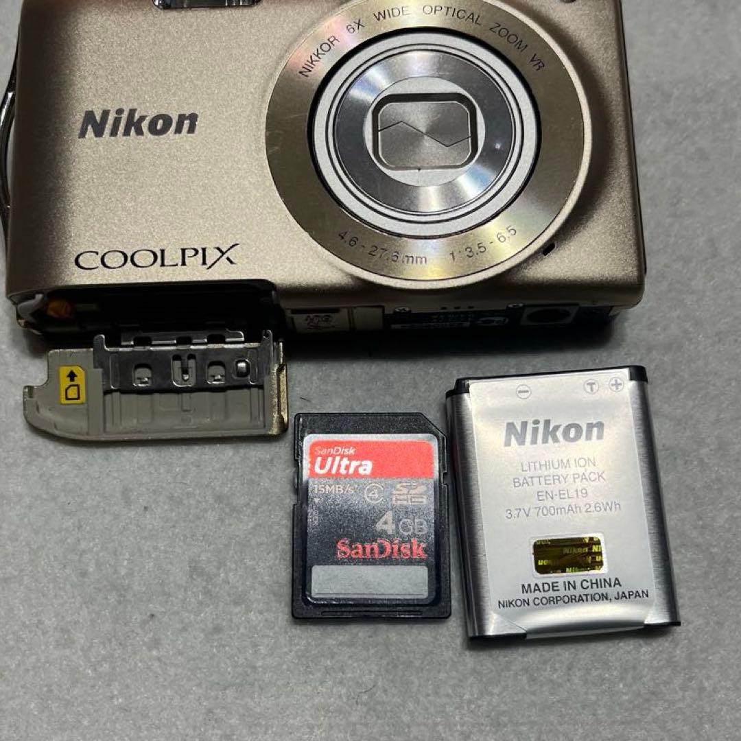デジカメ Nikon COOLPIX S3300 《ジャンク》