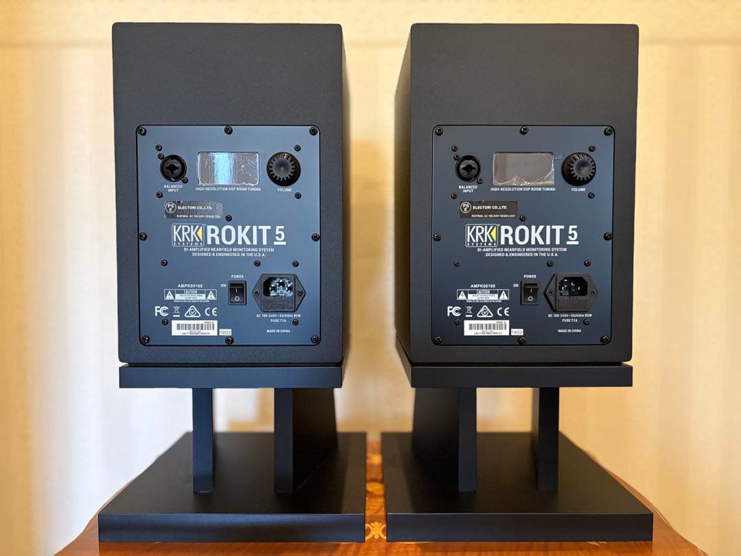 KRK ROKIT 5 G4スタジオモニター NX-B300S モニタースタンド - メルカリ