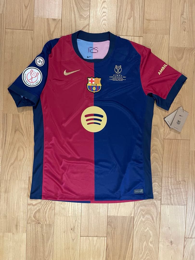 ラミン・ヤマル FCバルセロナ24-25 HOMEレプリカ正規品 - メルカリ