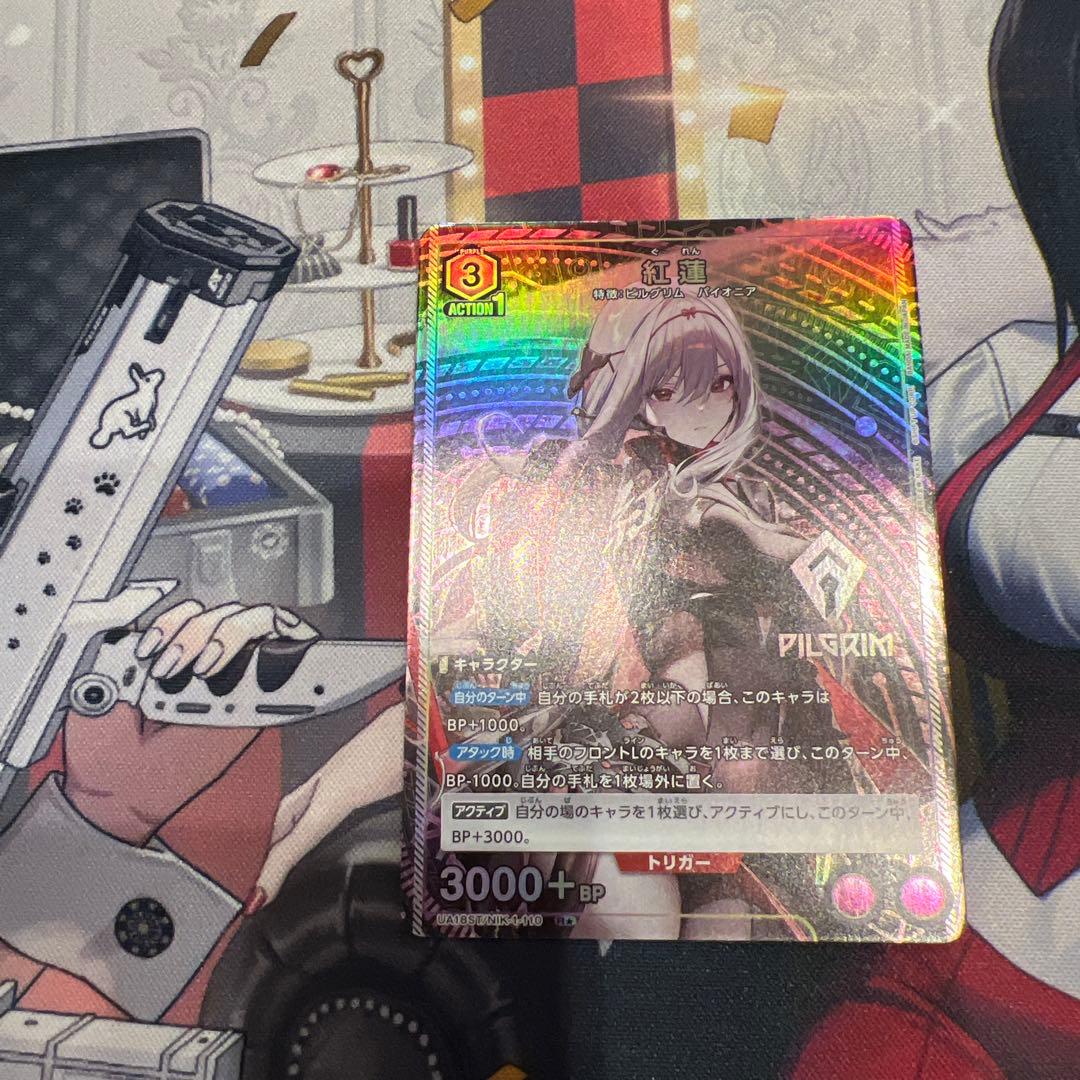 NIKKE 紅蓮 スタートデッキプロモ パラレル ST ユニオンアリーナ