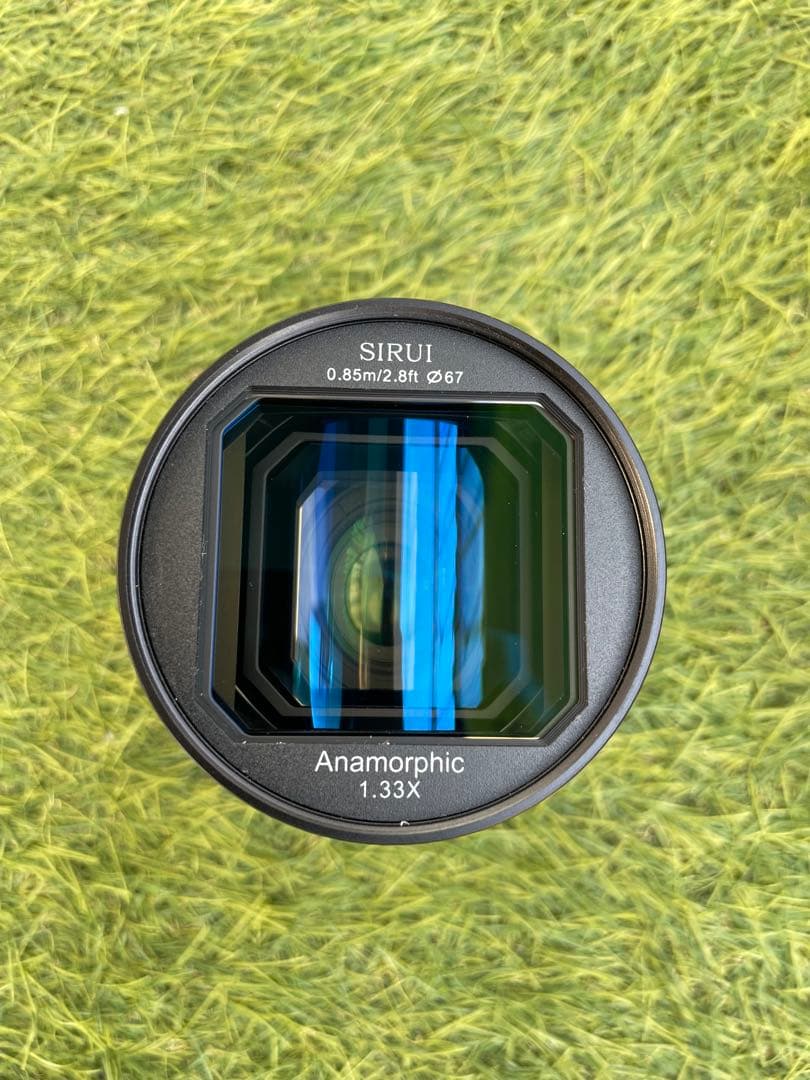アナモルフィックレンズ 1.33x m43 とSonyアダプタとフィルターと鞄
