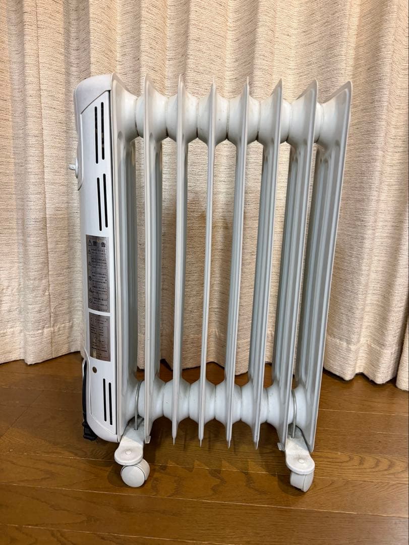 ZASS オイルヒーター キャスター付き ホワイト - メルカリ