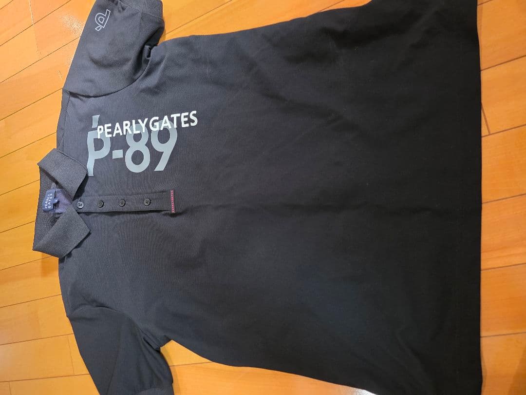 値下値下！！　PEARLY GATES P-89 ブラック シャツ サイズ5 PEARLY GATES（パーリーゲイツ） 【NEW】PEARLY GATES PG is PG