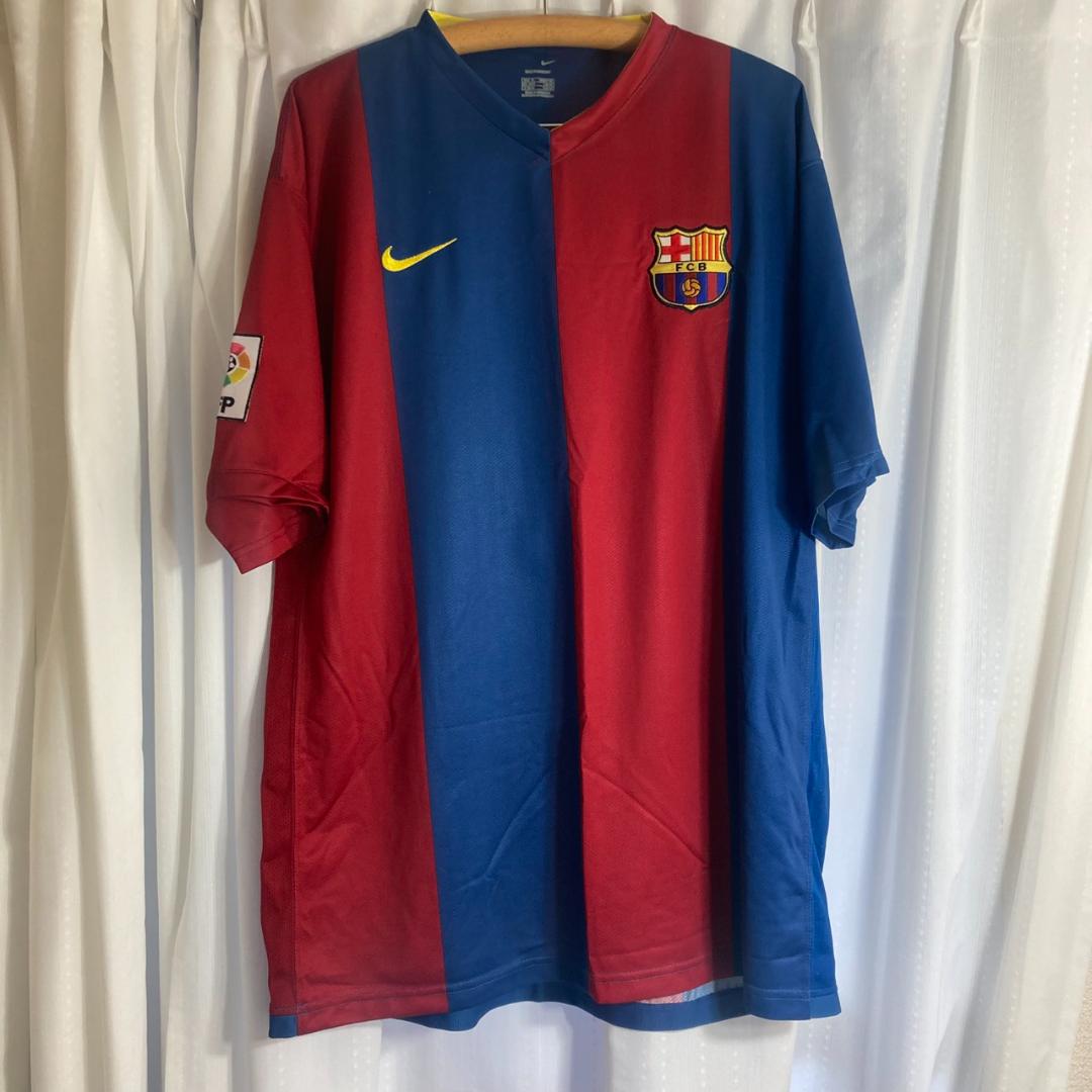 ▽FCバルセロナ メッシ ユニフォーム サッカーシャツ 19番 NIKE - メルカリ