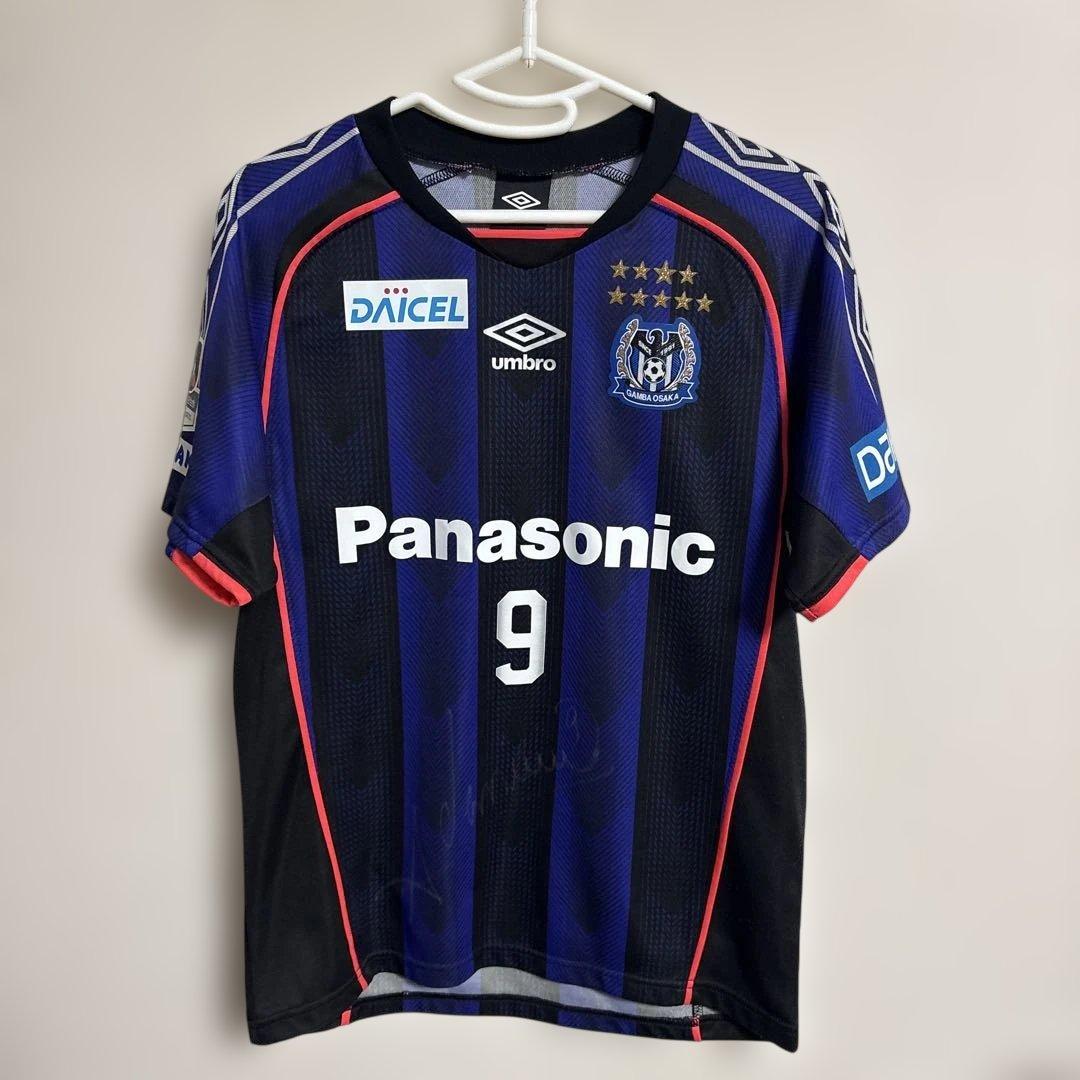 ガンバ大阪 アデミウソン サイン入り ユニフォーム - メルカリ