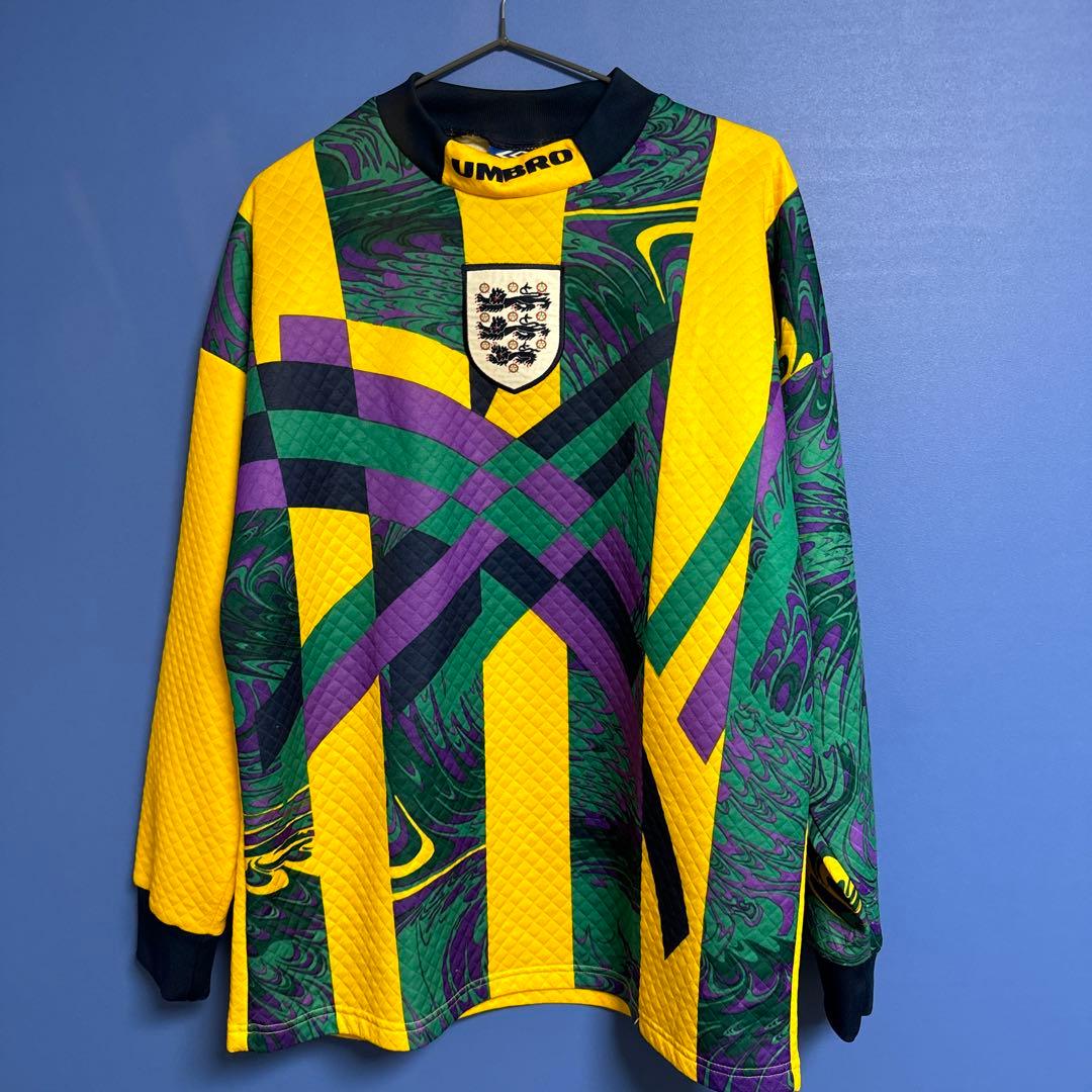 95-96イングランド代表キーパーユニフォーム　UMBRO 2026年最新】umbro イングランド キーパーの人気アイテム - メルカリ
