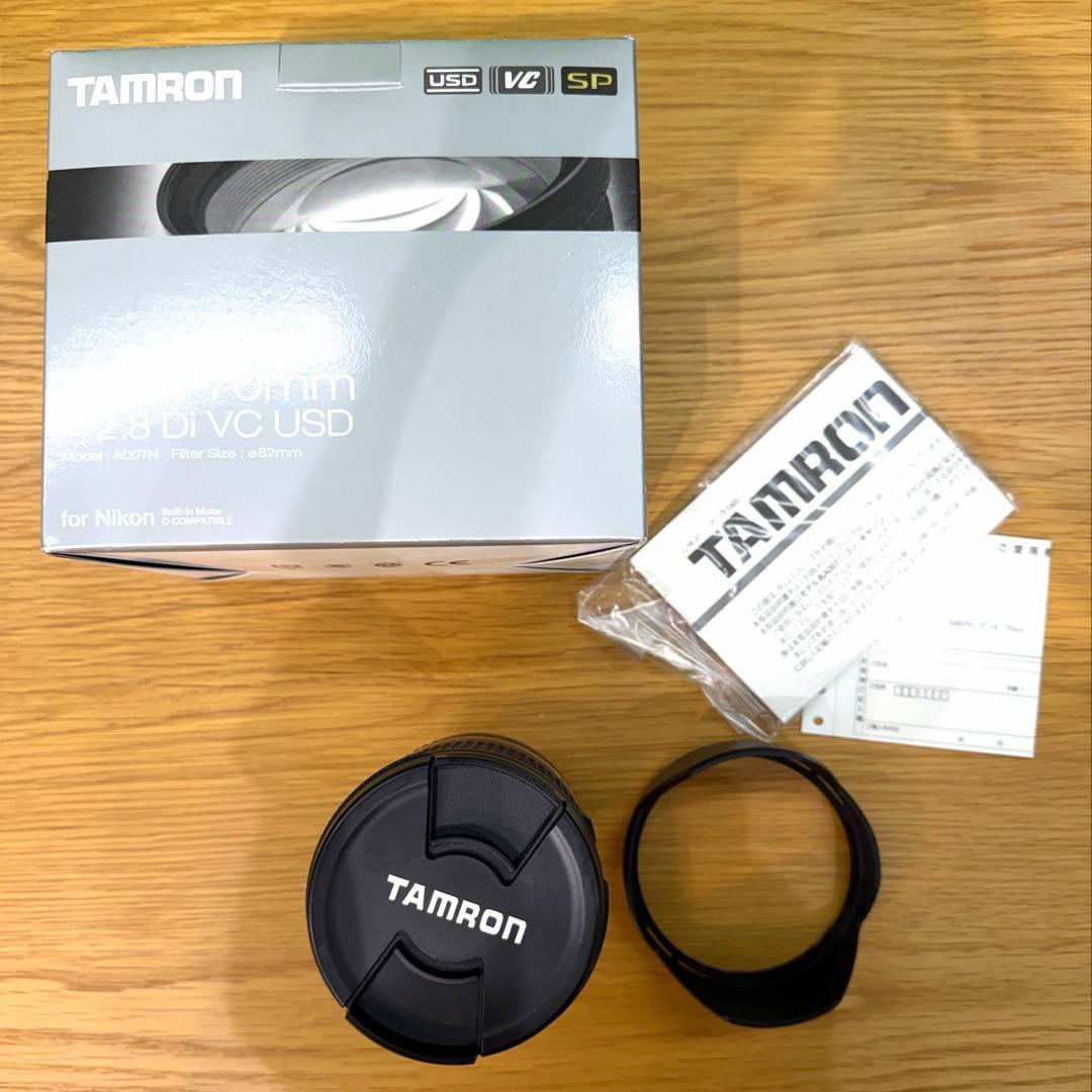 TAMRON SP 24-70mm F2.8 ニコン用 A007N Amazon.com : Tamron SP 24-70mm Di VC USD Nikon Mount (Model A007N