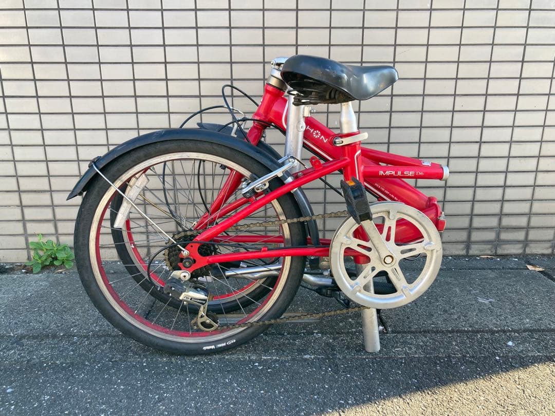 ダホン インパルス D6 DAHON IMPULSE D6 外装6段 ドロヨケ付 - メルカリ